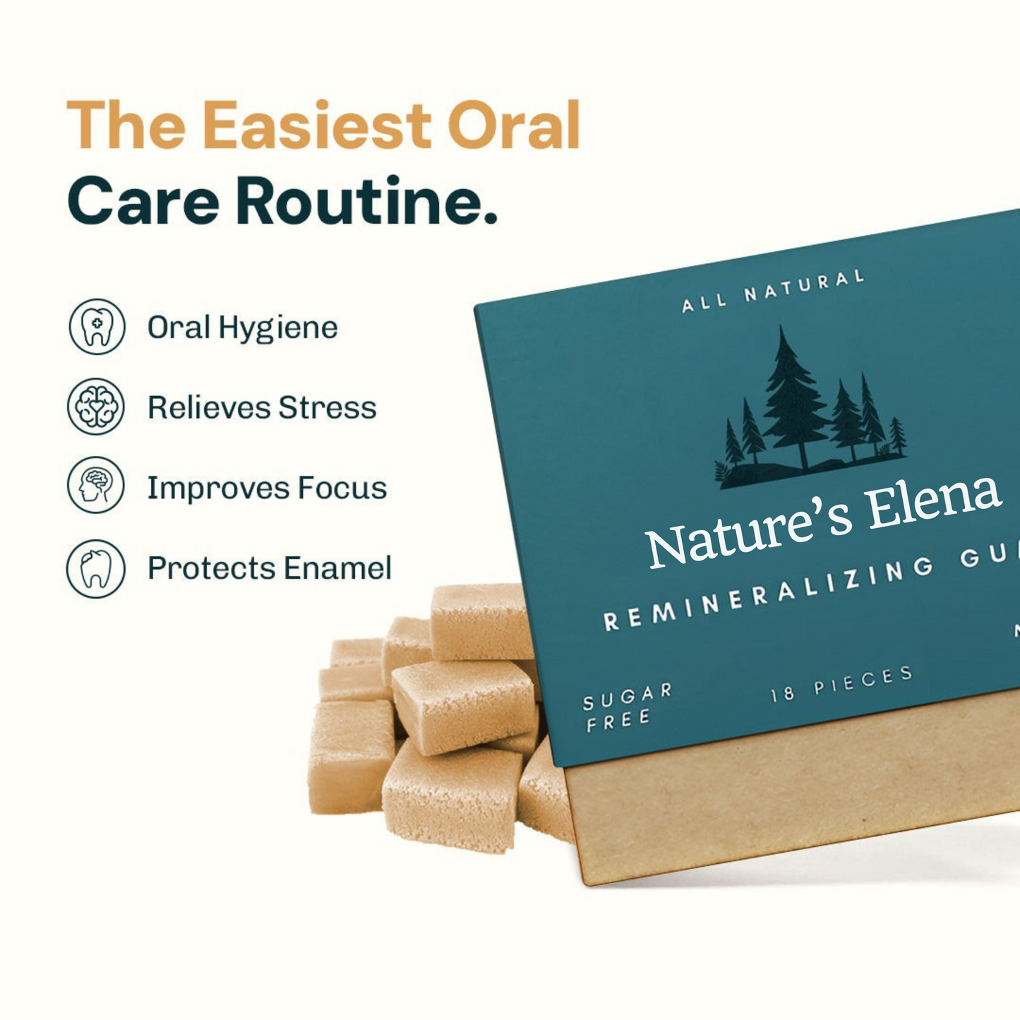 Nature's Elena Remineralizing Gum