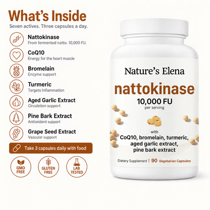 Nature's Elena Nattokinase Capsules