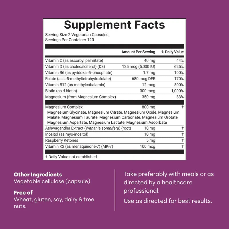 20-in-1 Magnesium Complex for Women