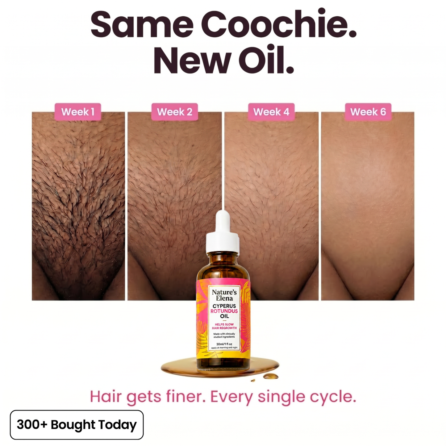 Cyperus Root Hair Reduction Oil